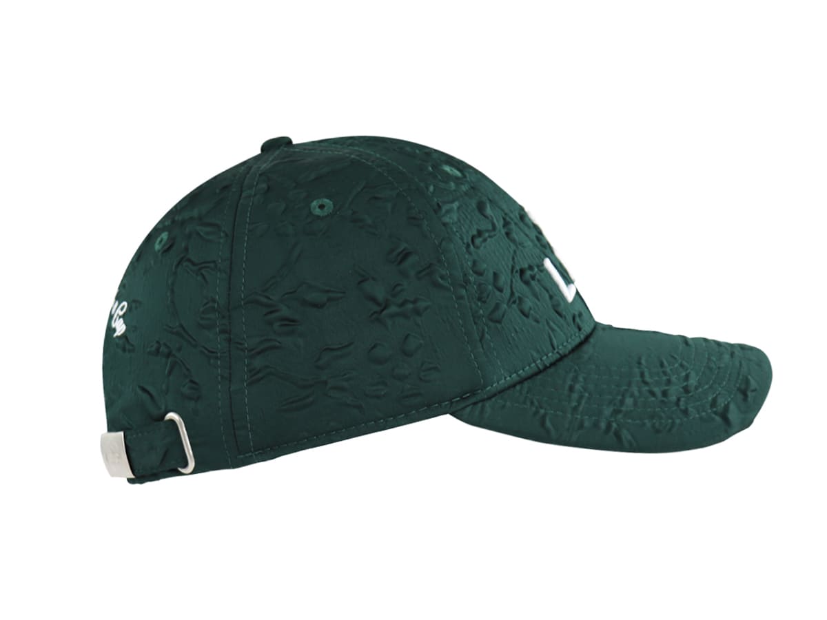 Casquette Satiné Soufflé Vert Forêt LXH Reykjavik  6