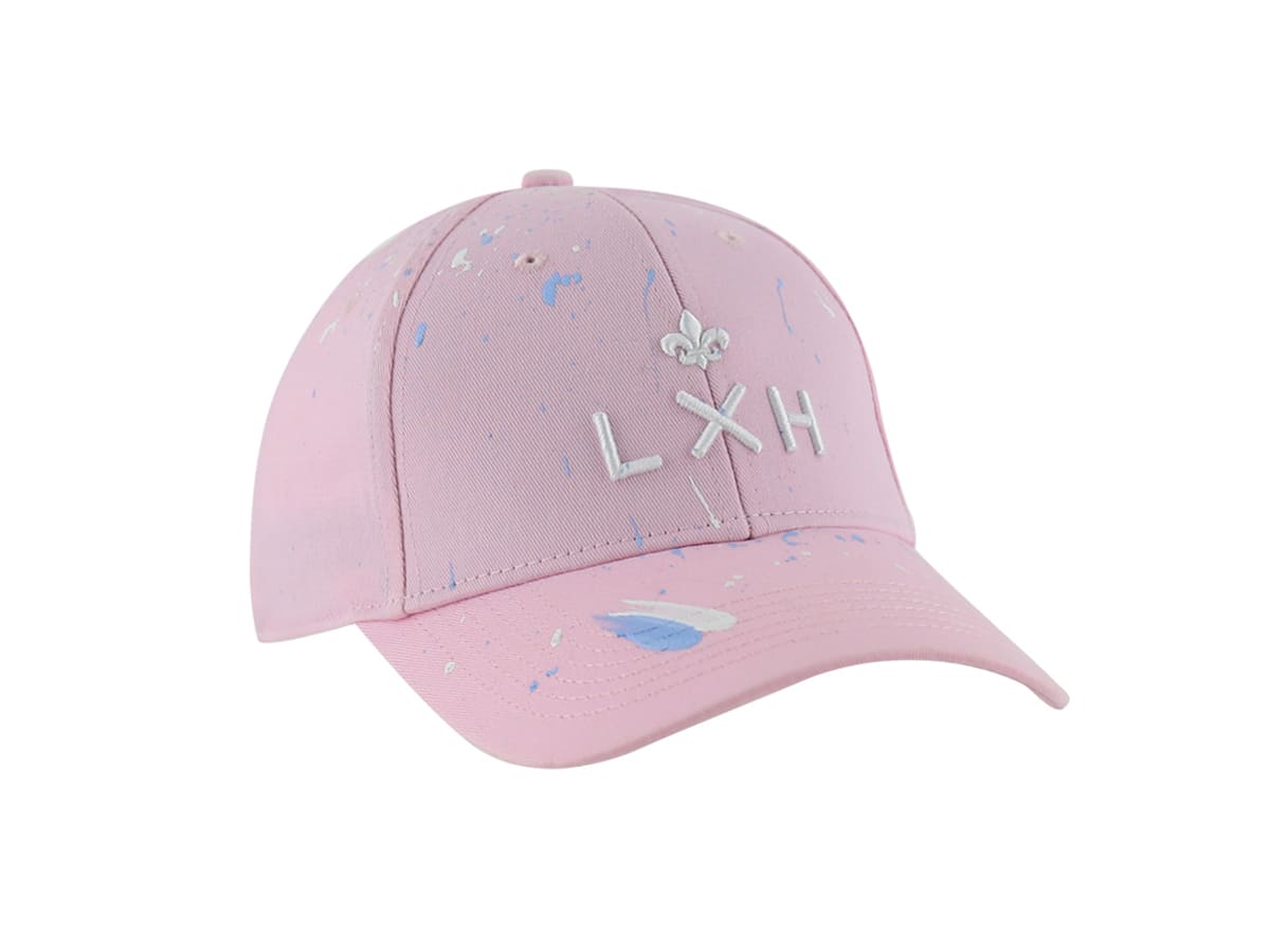 Casquette Art Rose - Peinture Bleu Ciel / Blanc LXH Buenos Aires Coton 7