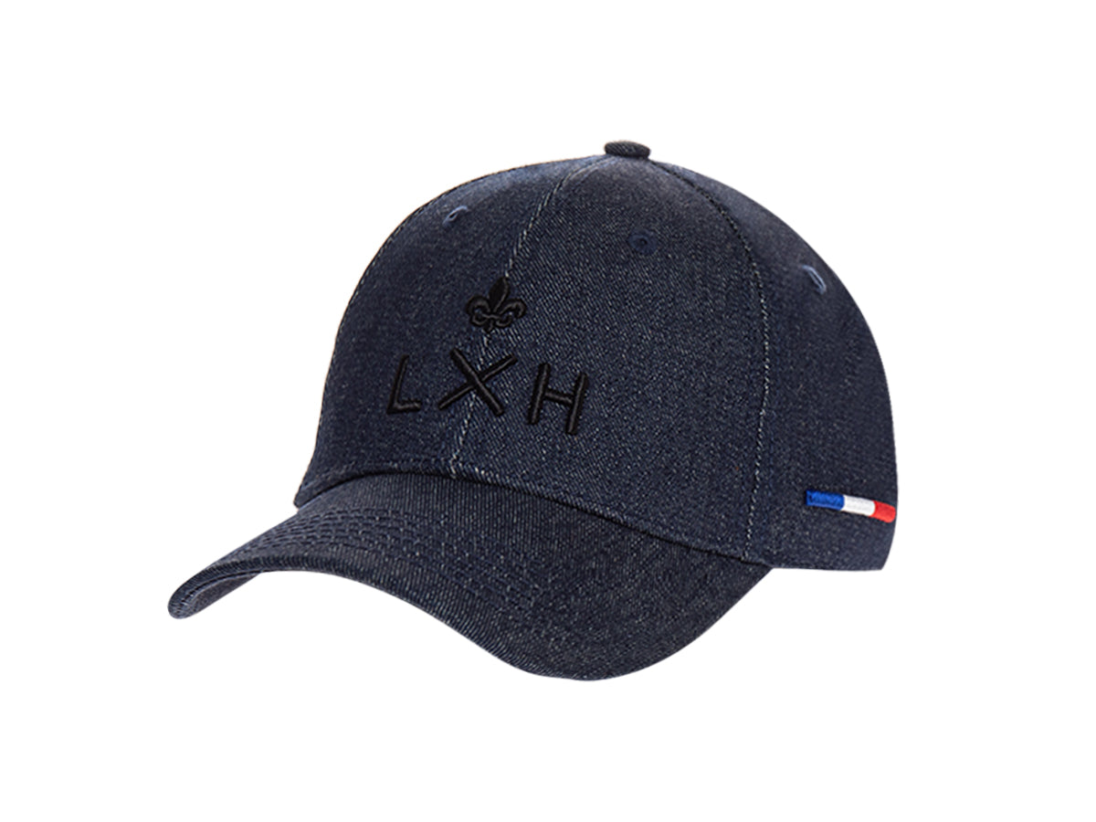 Casquette Jeans Bleu Foncé LXH Memphis Jean 1