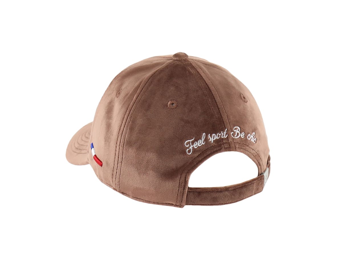 Casquette Velours de Soie Chocolat LXH Montréal Velours de Soie 3