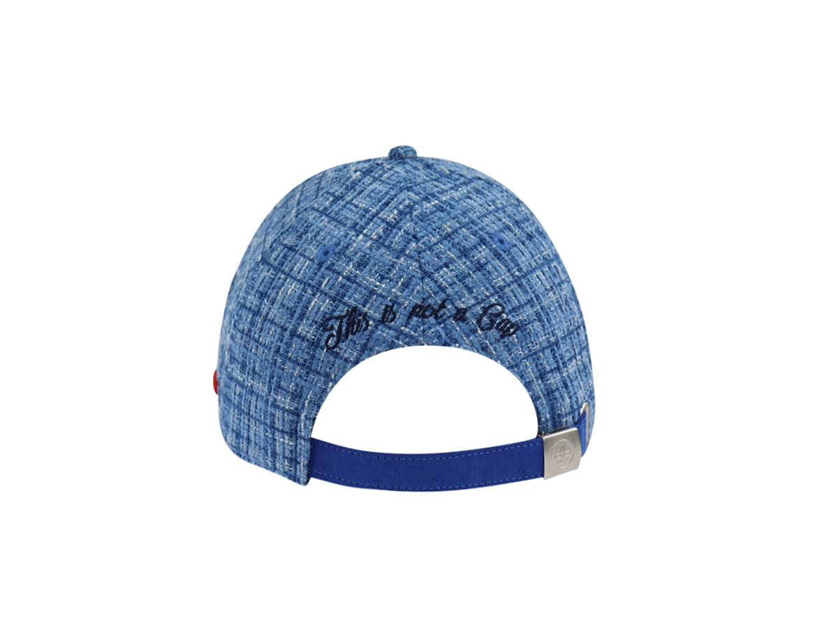 Casquette Tweed Bleu LXH Milan Tweed 4