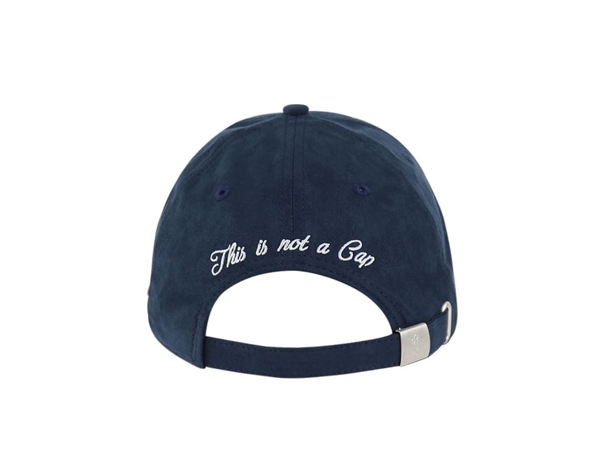 Casquette Suédine Bleu Marine LXH Genève Suédine 5