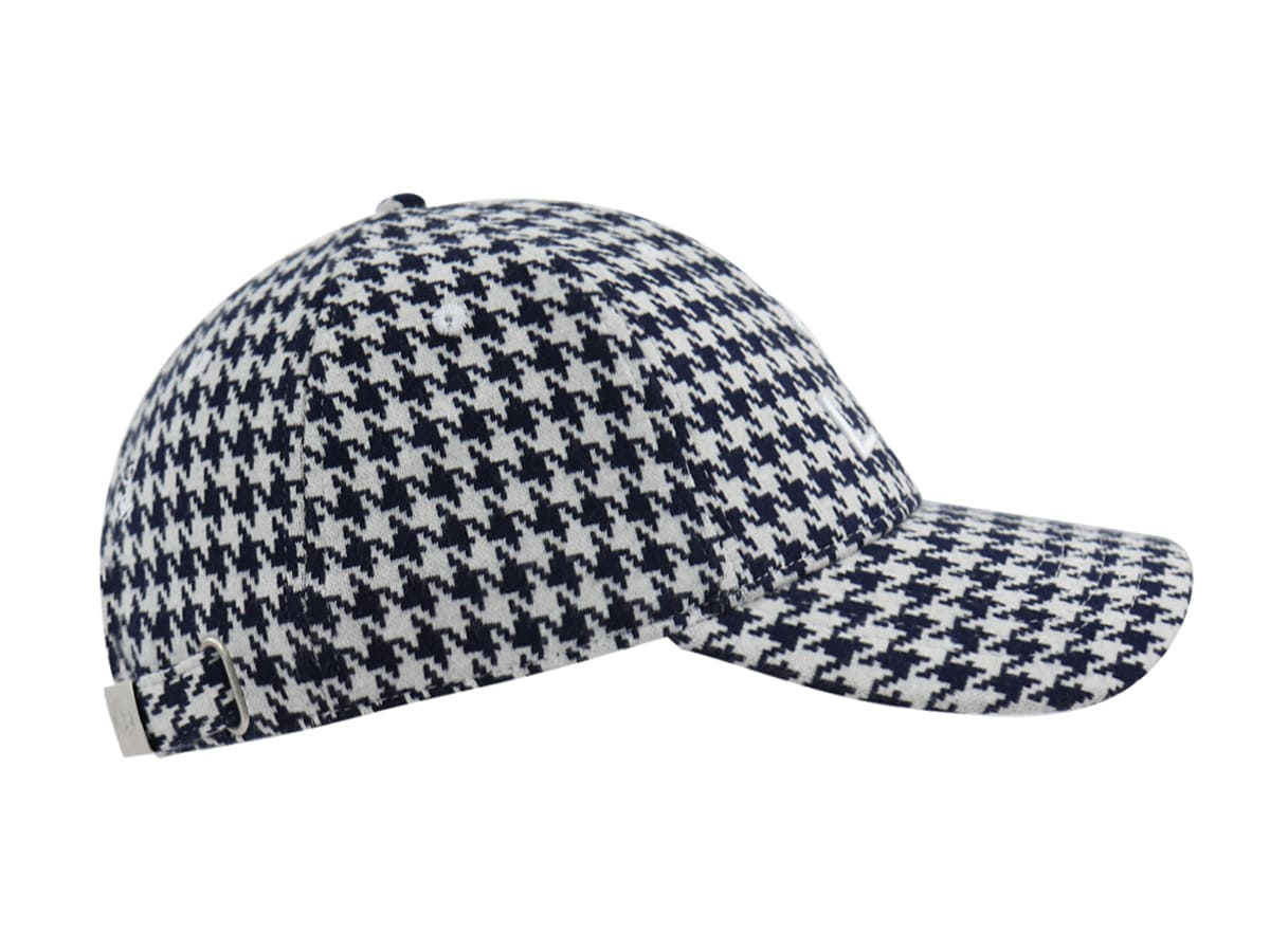 Casquette Pied-de-Coq Bleu Marine LXH Copenhague Coton 6