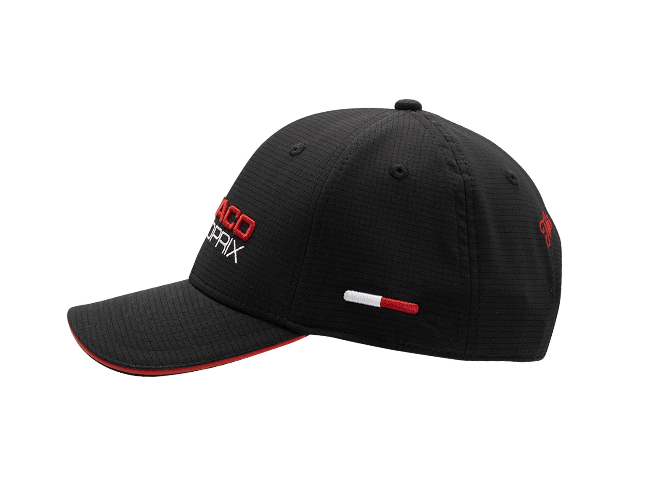 Casquette LXH x MONACOGP Enfant Nylon Liseré Noir