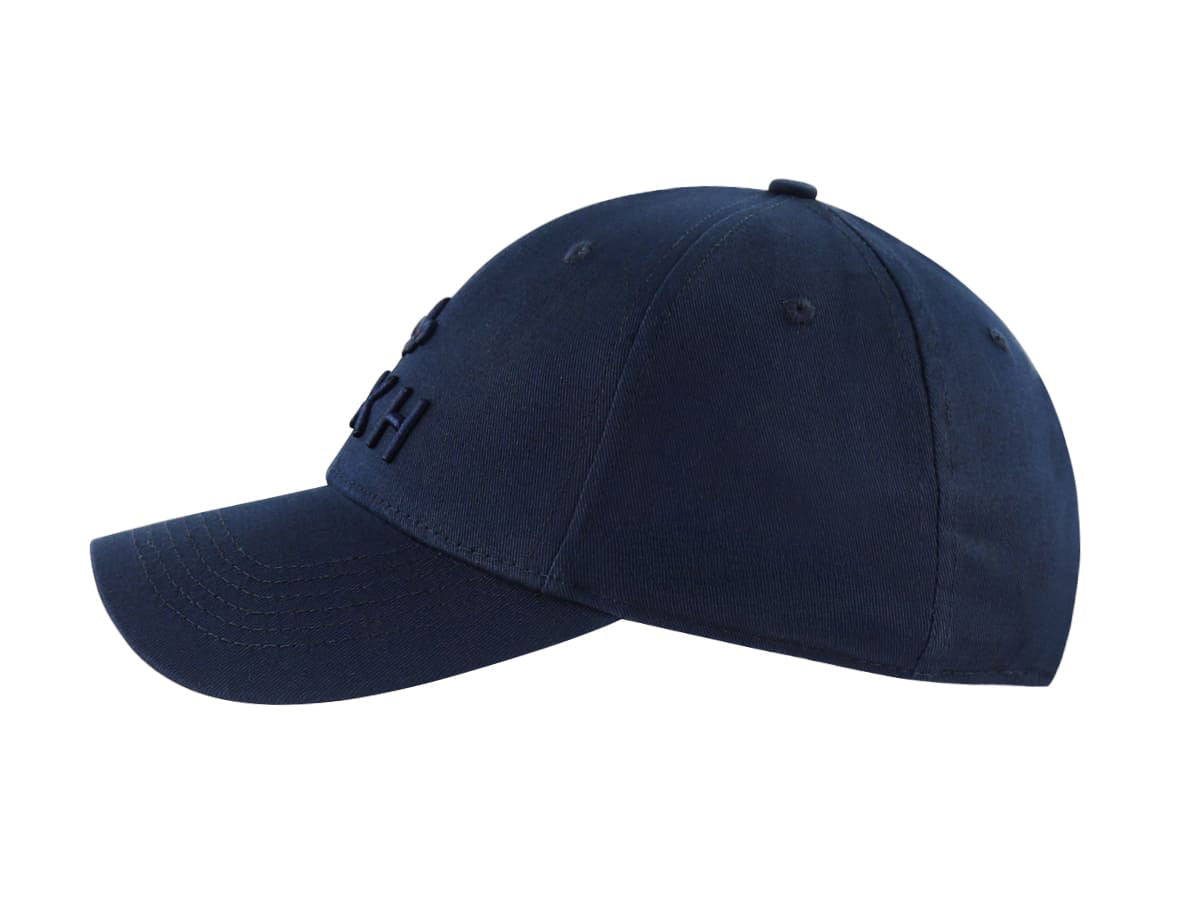 Casquette « Héritage » Coton Sans Ligne Ton sur Ton Bleu Marine