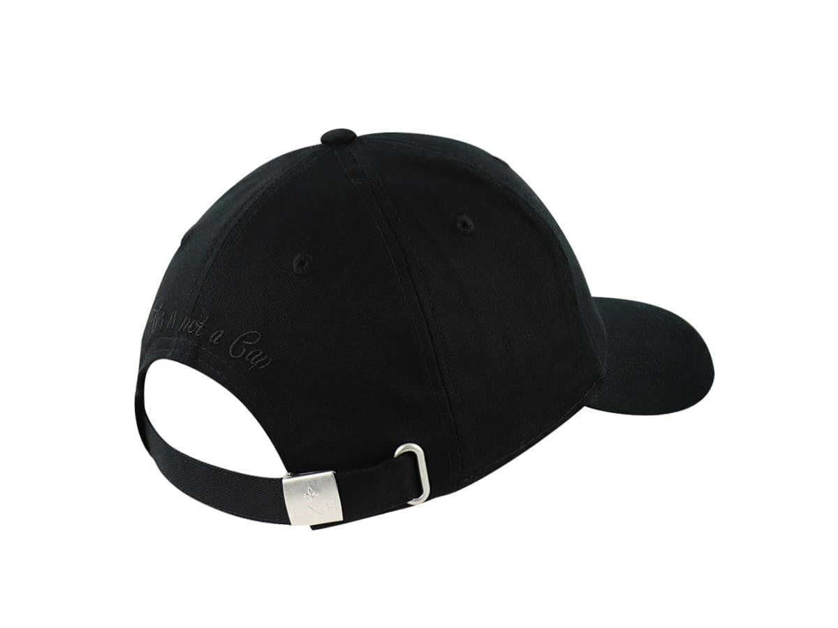 “Heritage” Cap Cotton Full Black