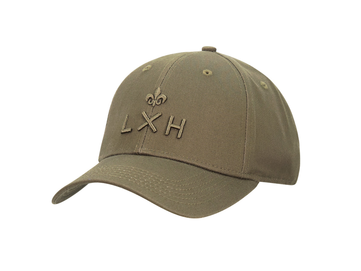 Casquette « Héritage » Coton Ton sur Ton Kaki