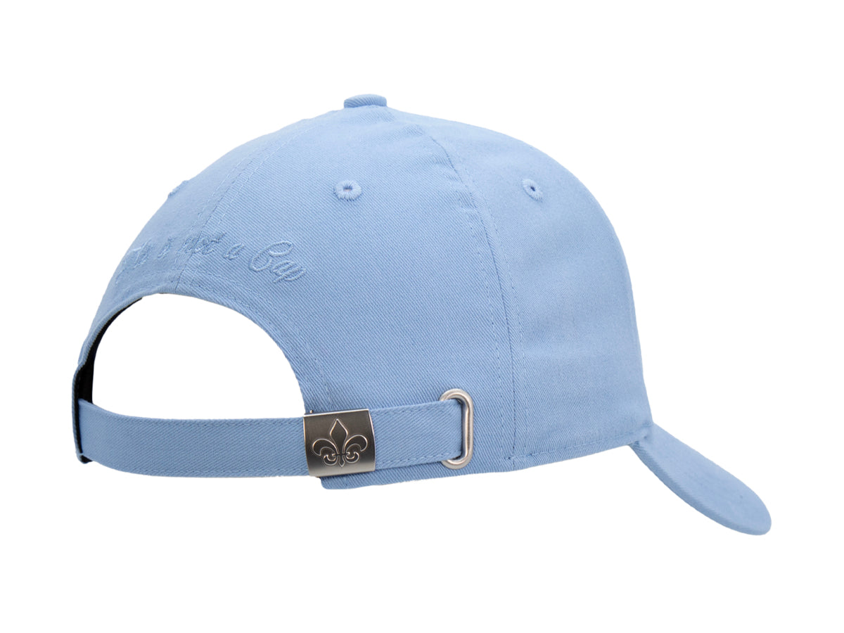 Casquette Héritage Coton Ton sur Ton Bleu Aérien