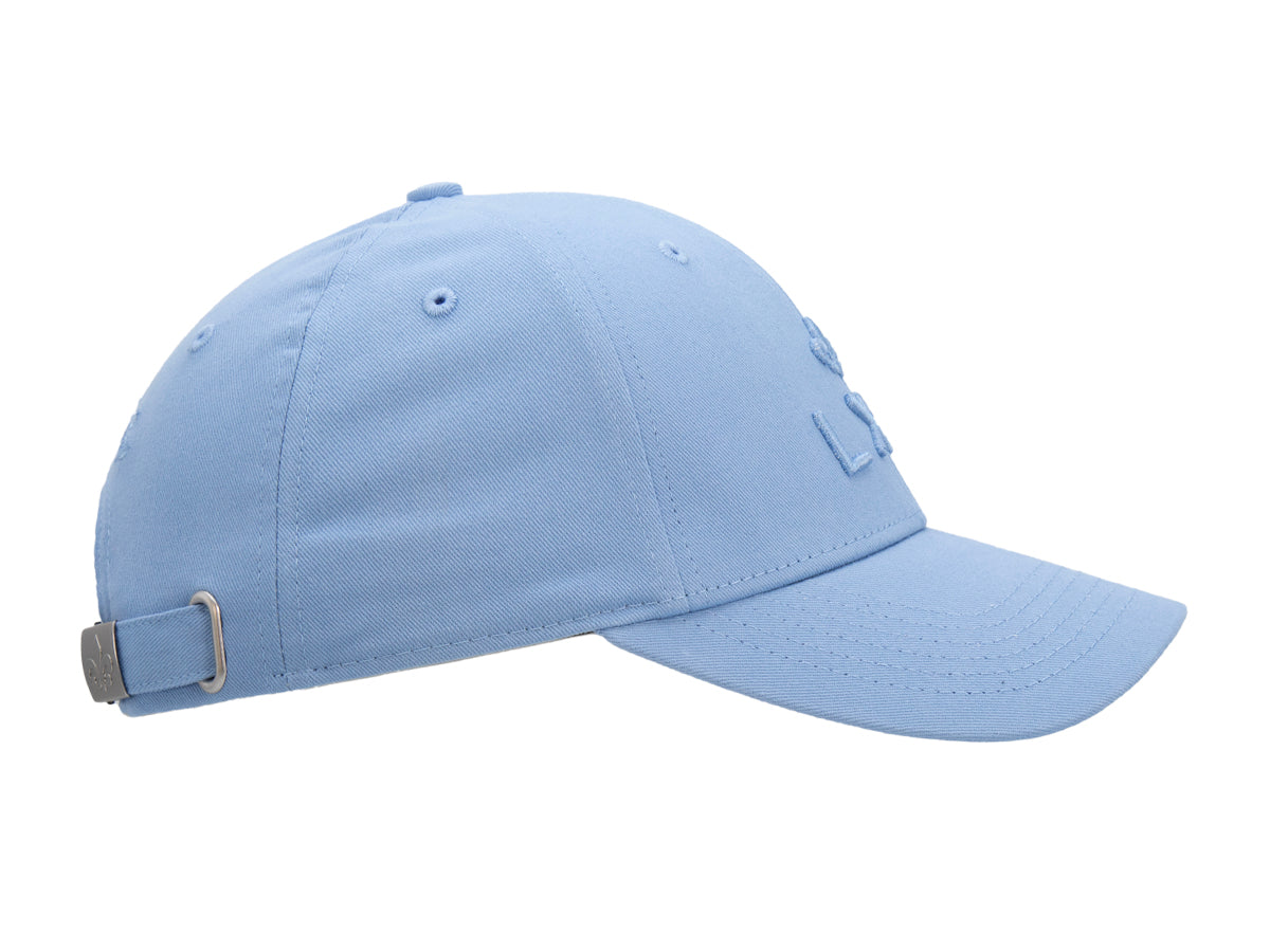 Casquette Héritage Coton Ton sur Ton Bleu Aérien