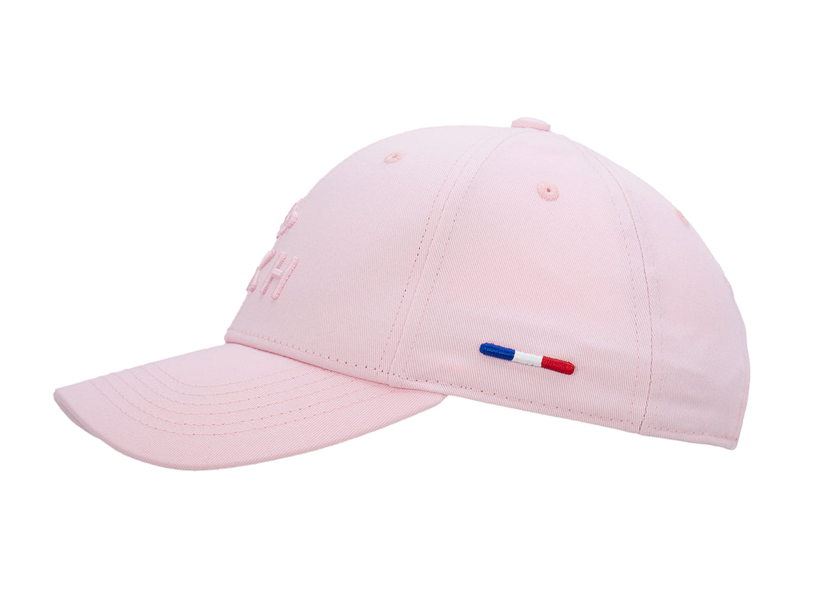 Casquette « Héritage » Coton Ton sur Ton Rose Cristal