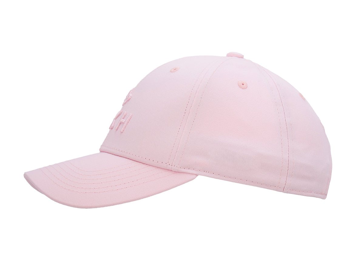Casquette « Héritage » Coton Ton sur Ton Sans Ligne Rose Cristal