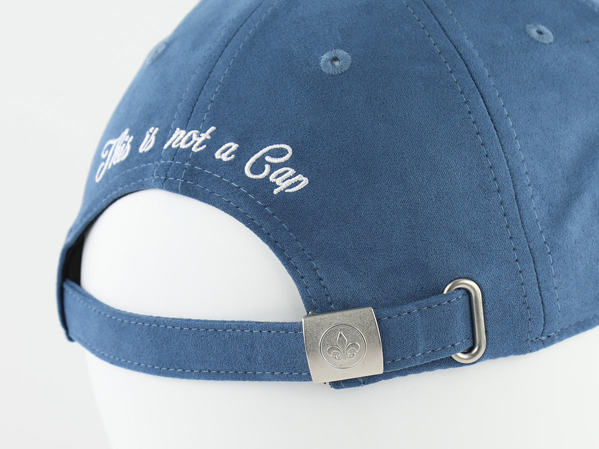 Casquette « Héritage » Suédine Bleu Canard