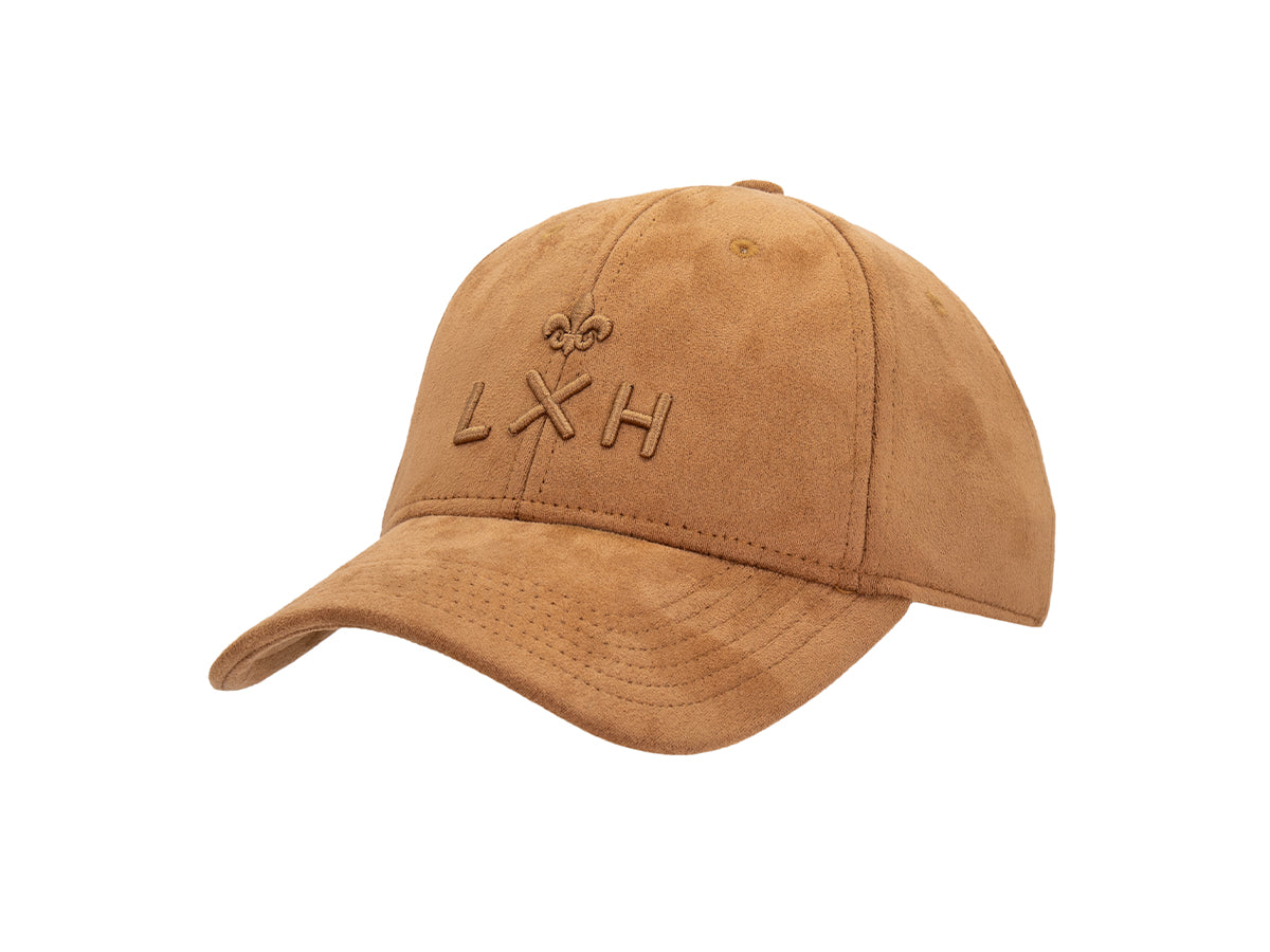 Camel Suede Tone-on-Tone Heritage Cap