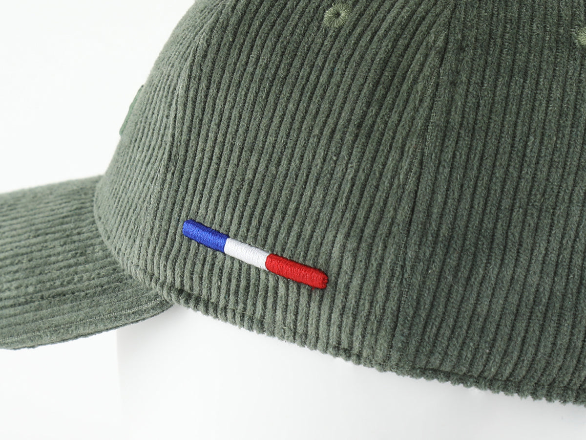 Forest Green Full Corduroy “Heritage” Cap