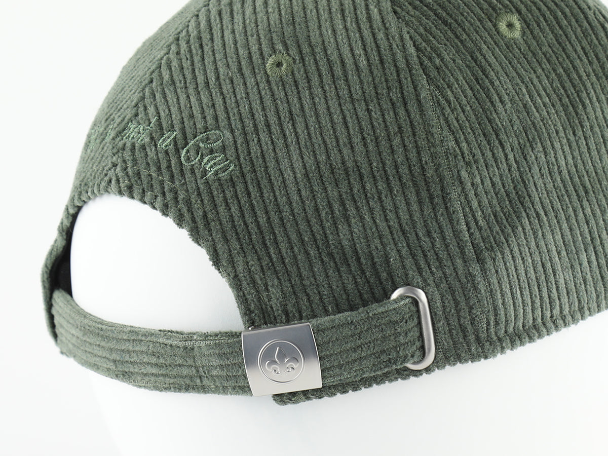 Forest Green Full Corduroy “Heritage” Cap