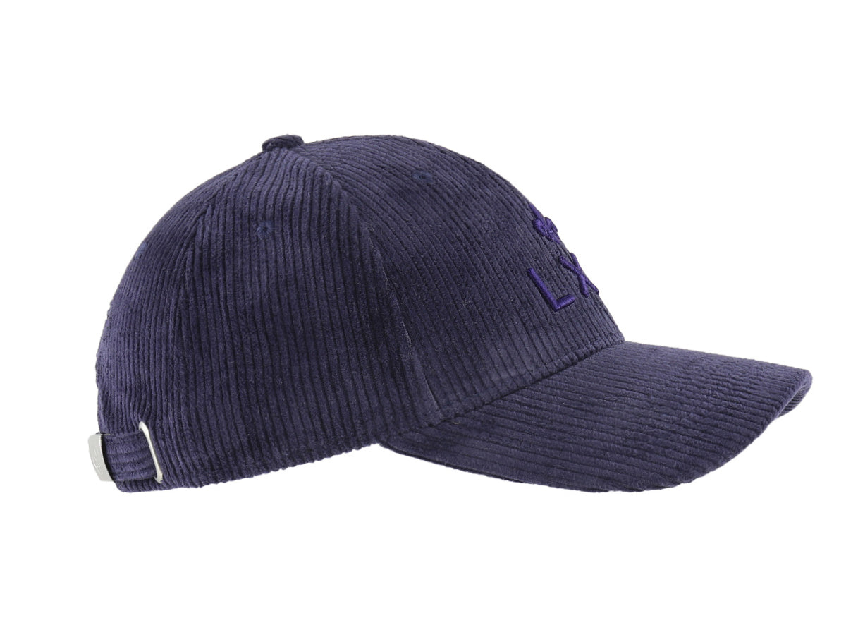 Casquette « Héritage » Velours Côtelé Full Indigo