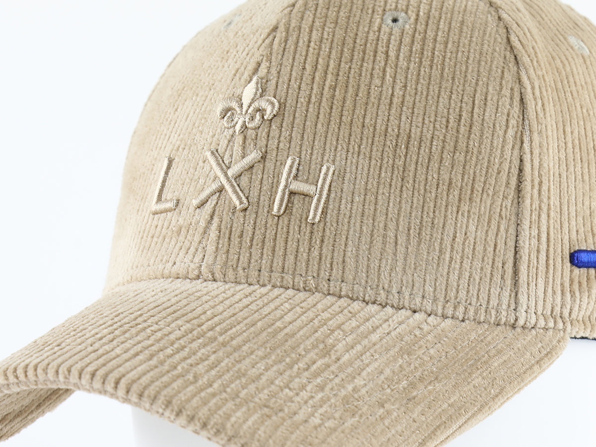 Dark Beige Full Corduroy “Heritage” Cap