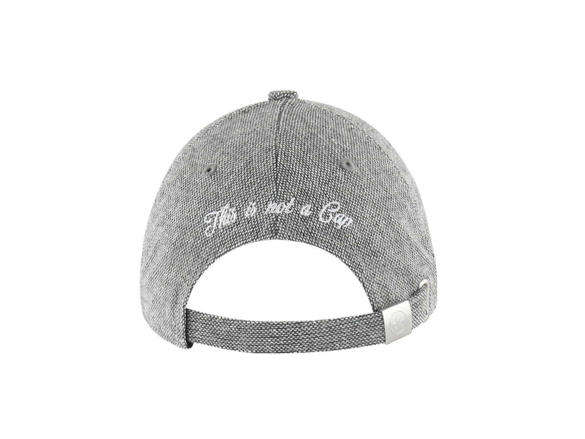 Casquette « Héritage » Laine Piquée Gris