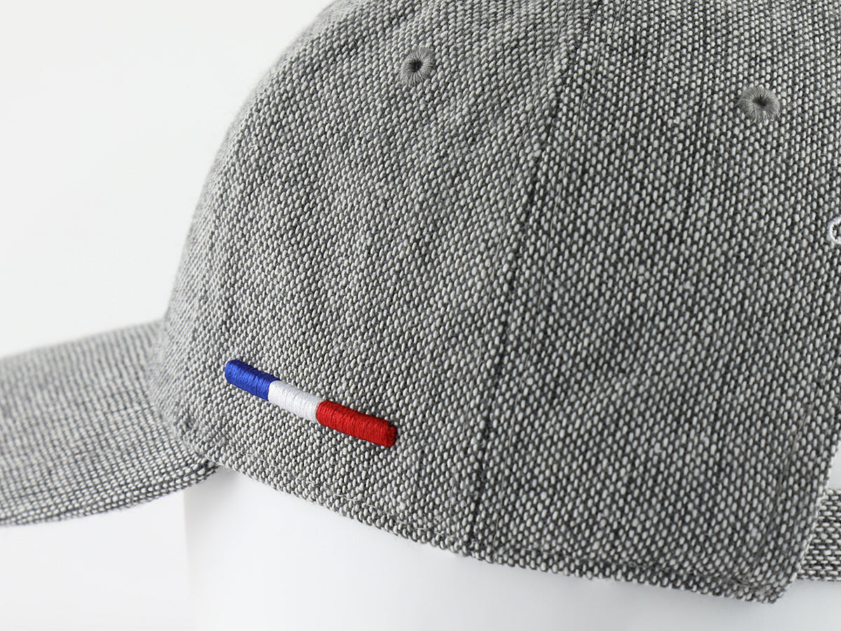 Casquette « Héritage » Laine Piquée Gris