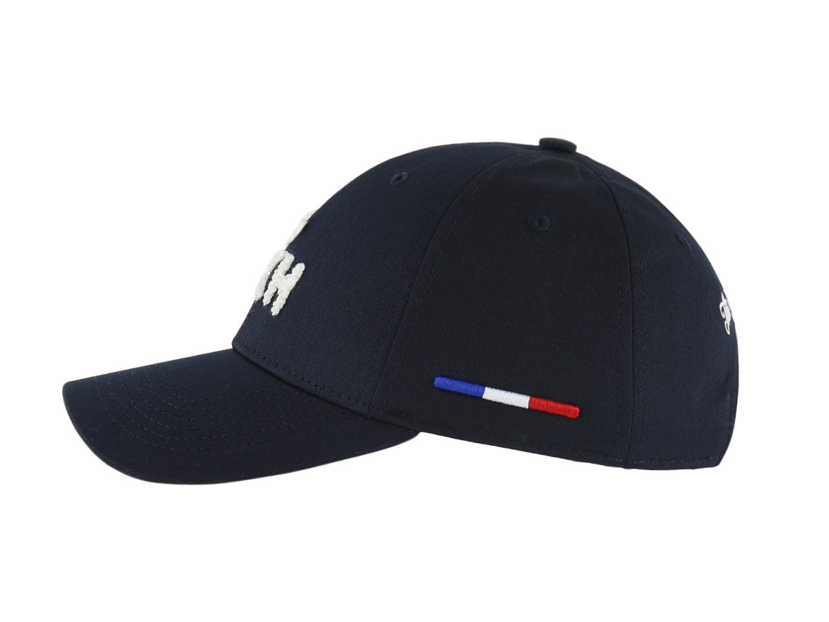 Navy Blue Cotton Terry Cloth “Heritage” Cap