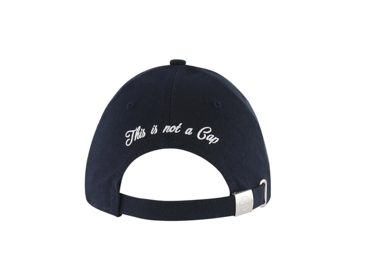 Navy Blue Cotton Terry Cloth “Heritage” Cap