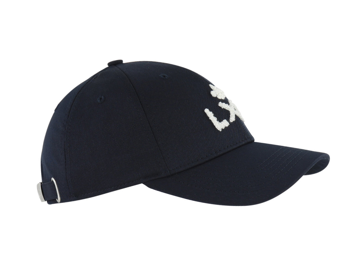 Navy Blue Cotton Terry Cloth “Heritage” Cap