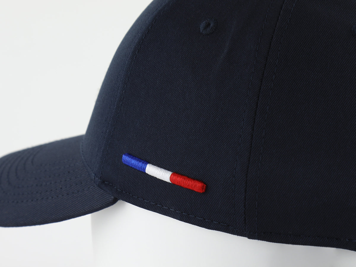 Navy Blue Cotton Terry Cloth “Heritage” Cap