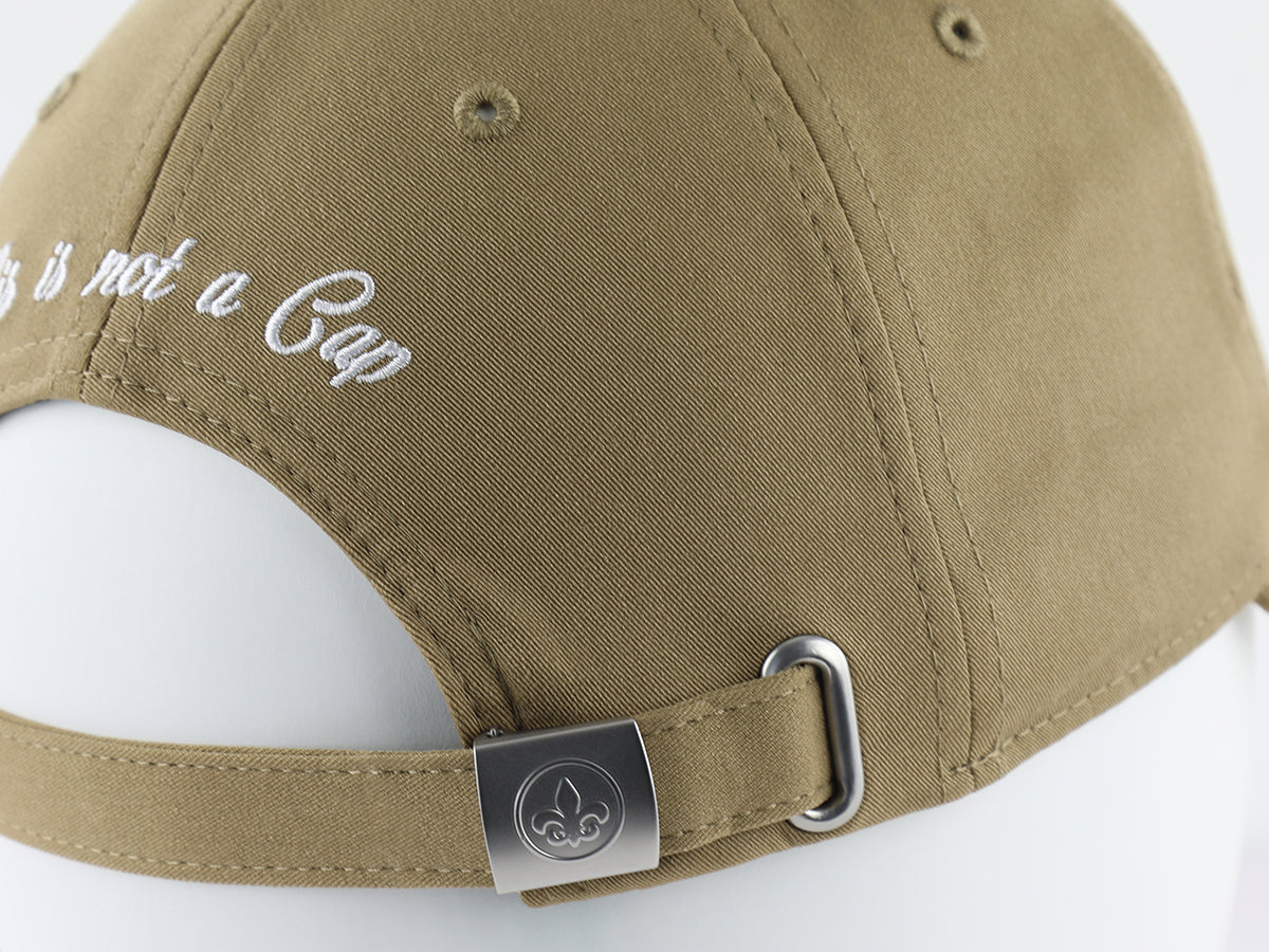 “Heritage” Cap, Camel Terry Cotton