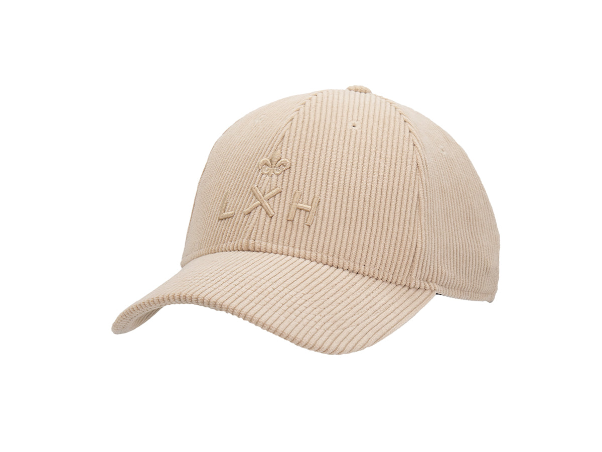 Beige Corduroy Tone-on-Tone Heritage Cap