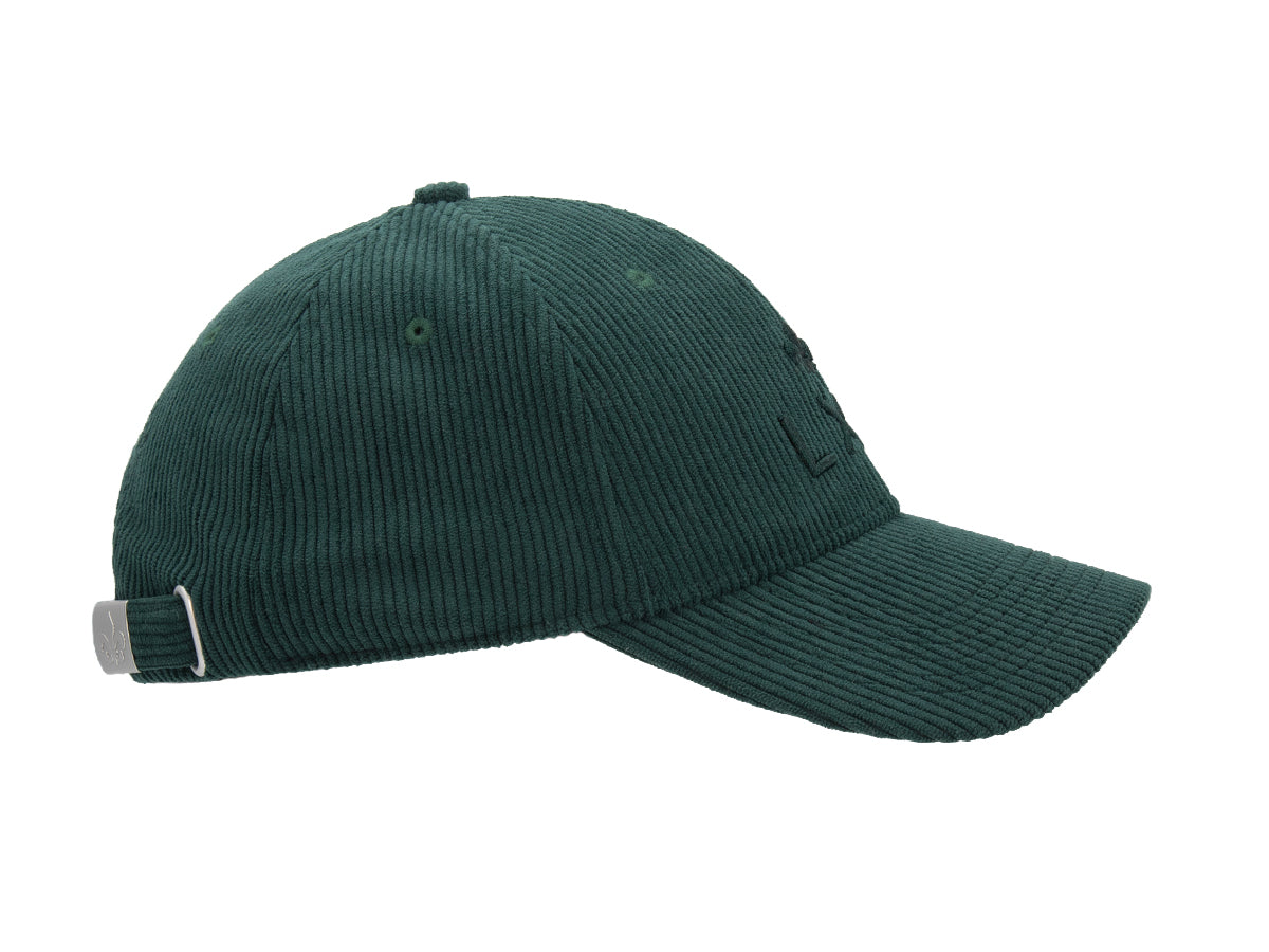 Forest Green Corduroy Tone-on-Tone Heritage Cap