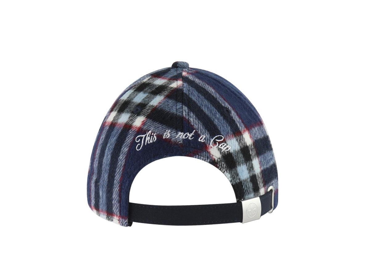 Casquette « Héritage » Tartan Bleu Marine