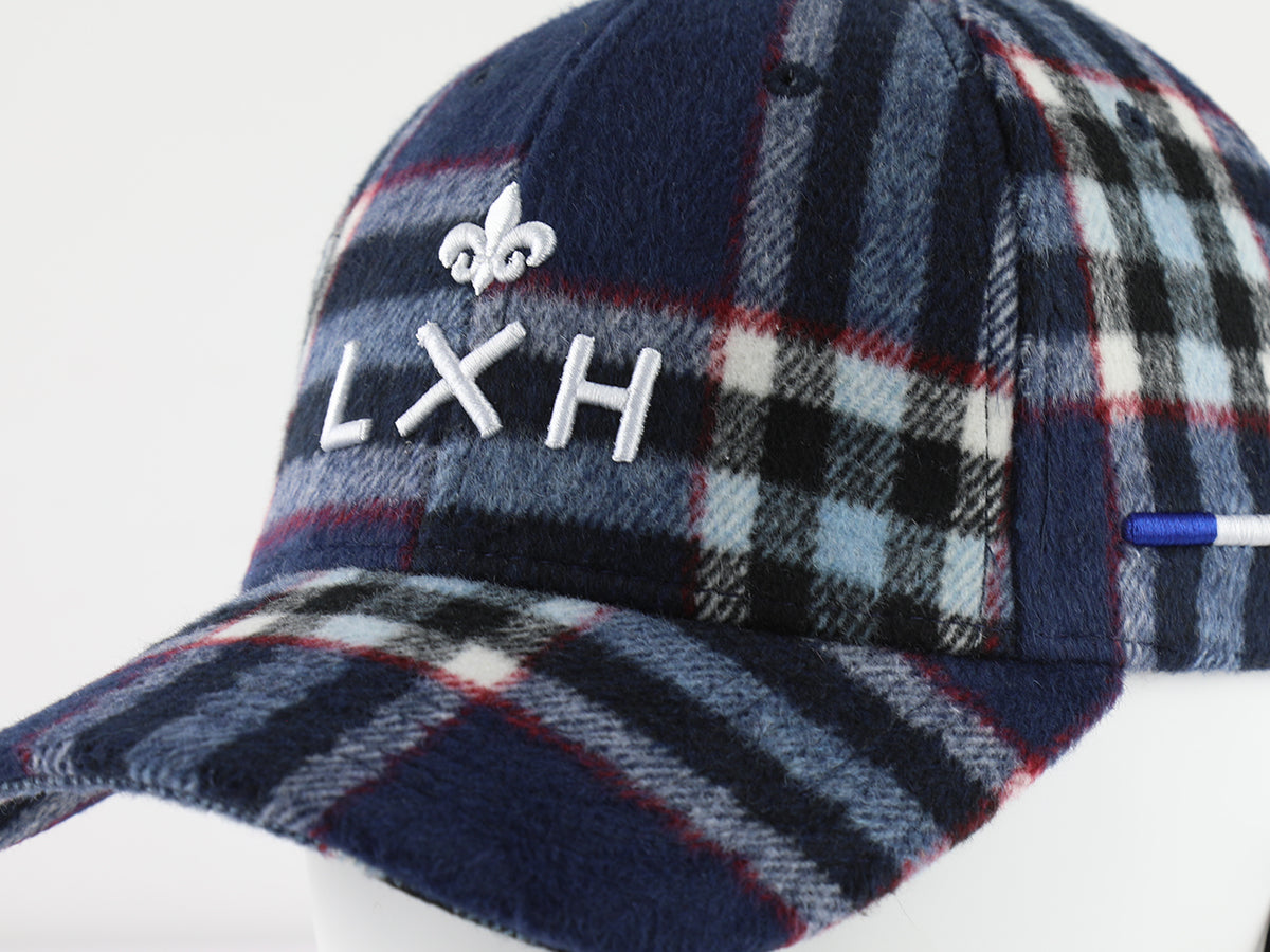 Casquette « Héritage » Tartan Bleu Marine