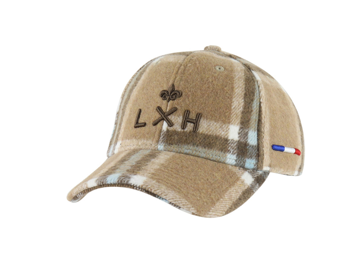 Casquette « Héritage » Tartan Camel