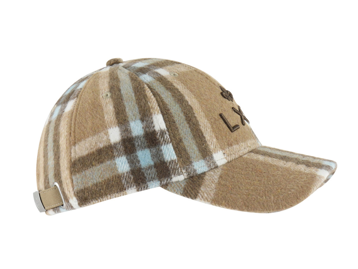 Casquette « Héritage » Tartan Camel