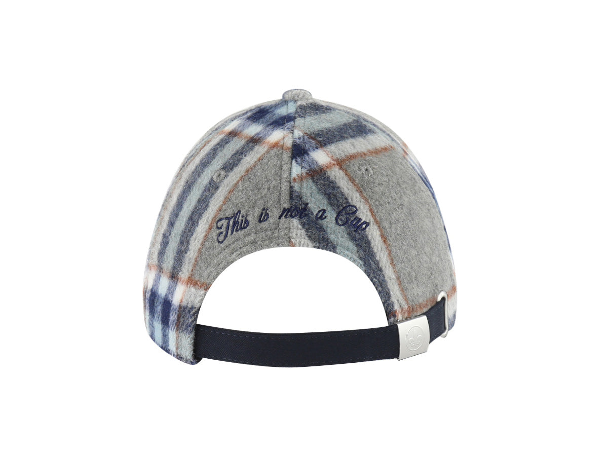 Casquette « Héritage » Tartan Gris