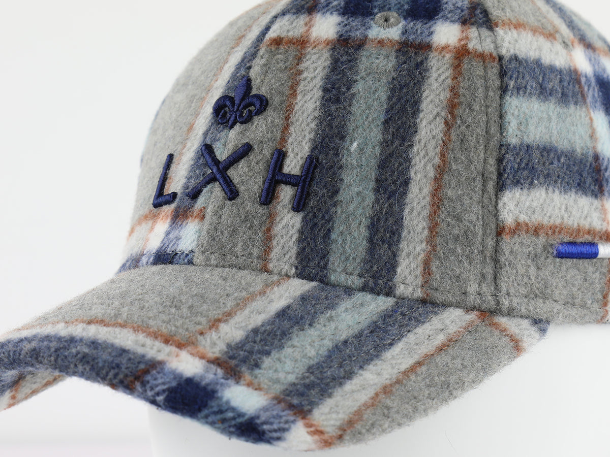 Casquette « Héritage » Tartan Gris