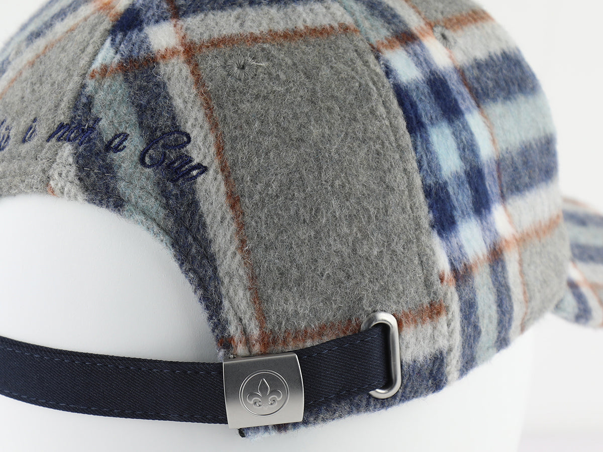 Casquette « Héritage » Tartan Gris