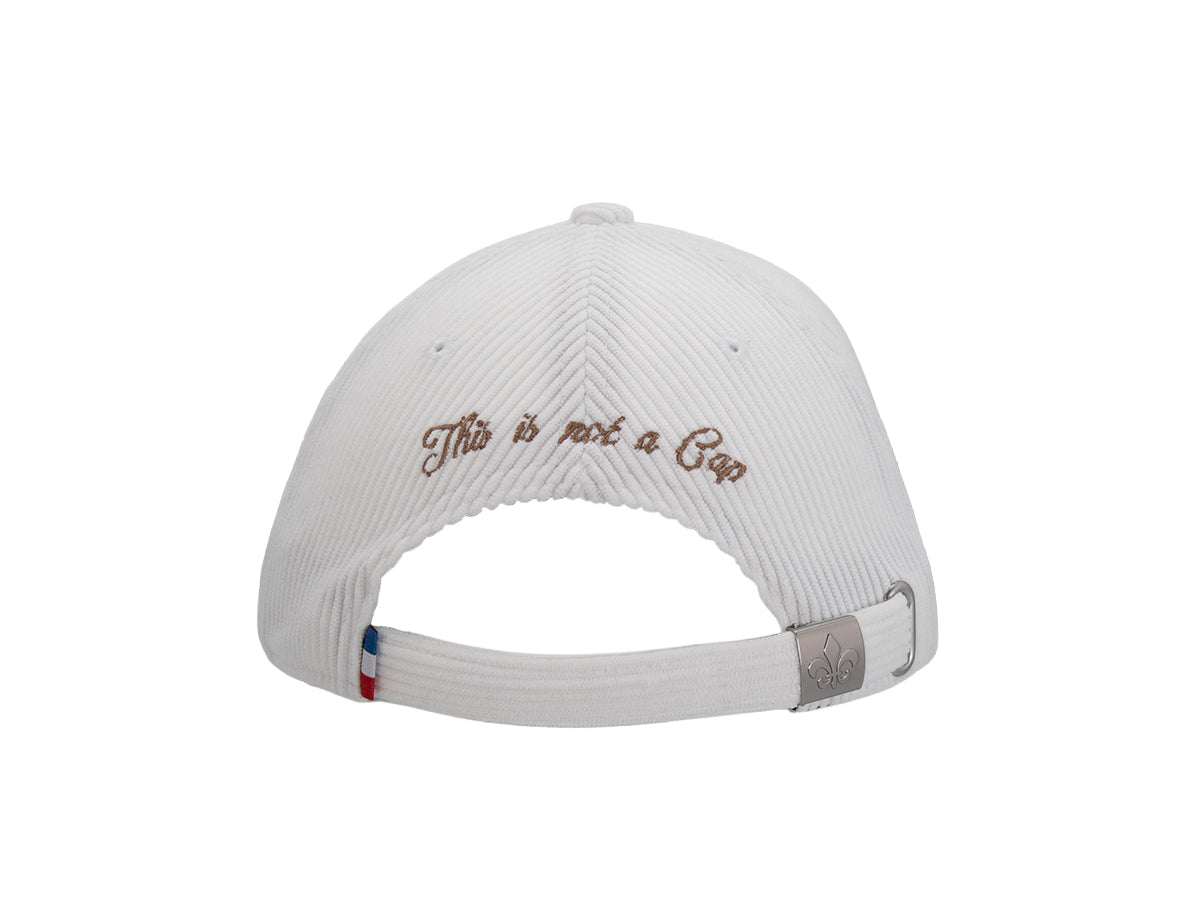 Cream-Coffee Corduroy Heritage Cap