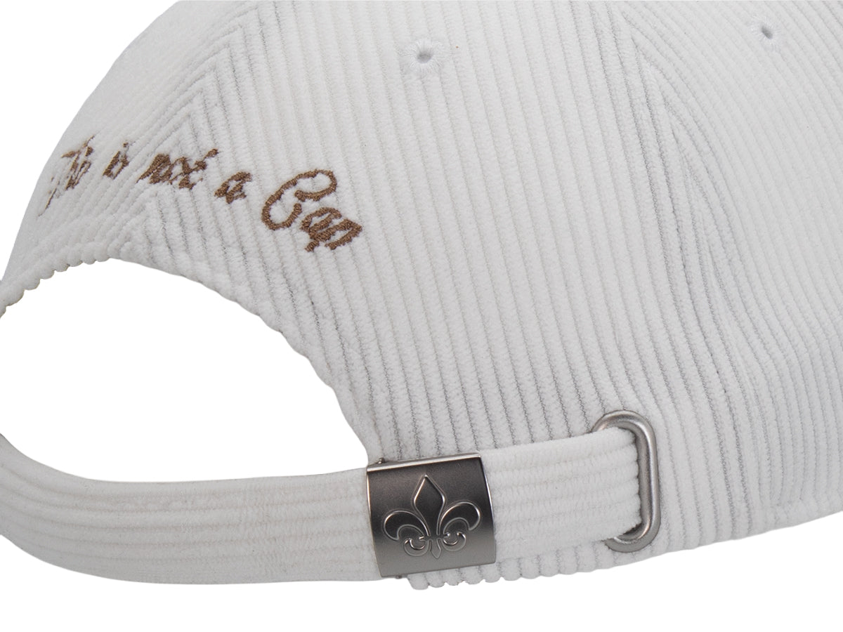Cream-Coffee Corduroy Heritage Cap