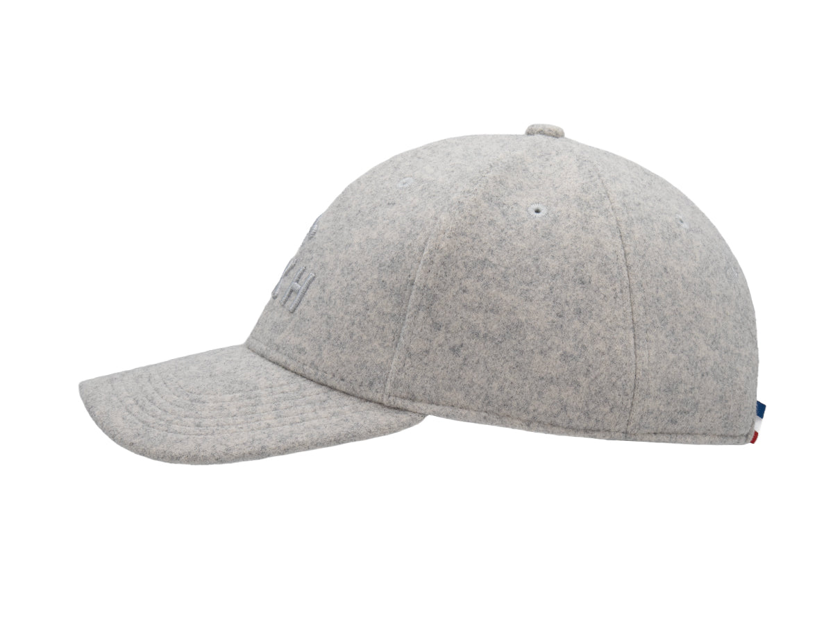 Heritage Felt Cap Tone-on-Tone Light Grey