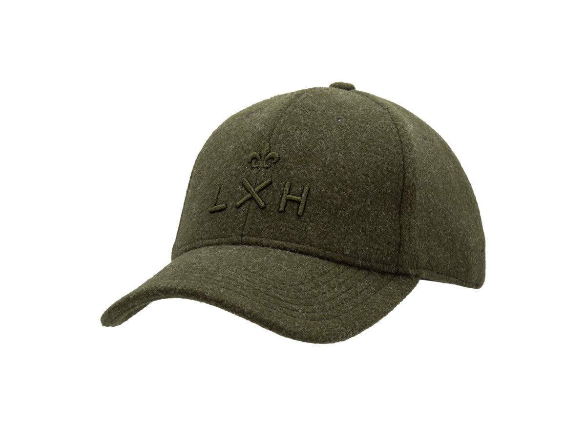 Heritage Felt Cap Tone-on-Tone Khaki