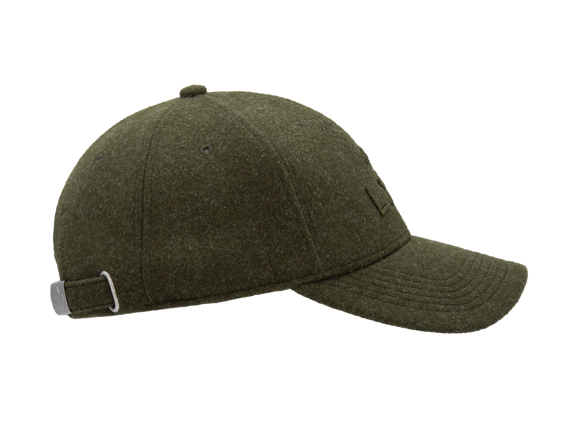 Heritage Felt Cap Tone-on-Tone Khaki
