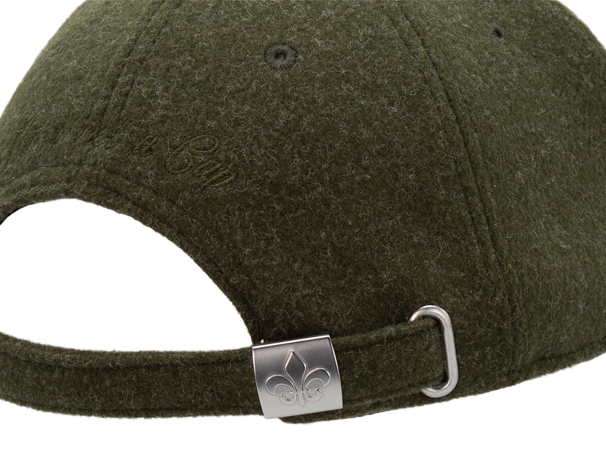 Heritage Felt Cap Tone-on-Tone Khaki
