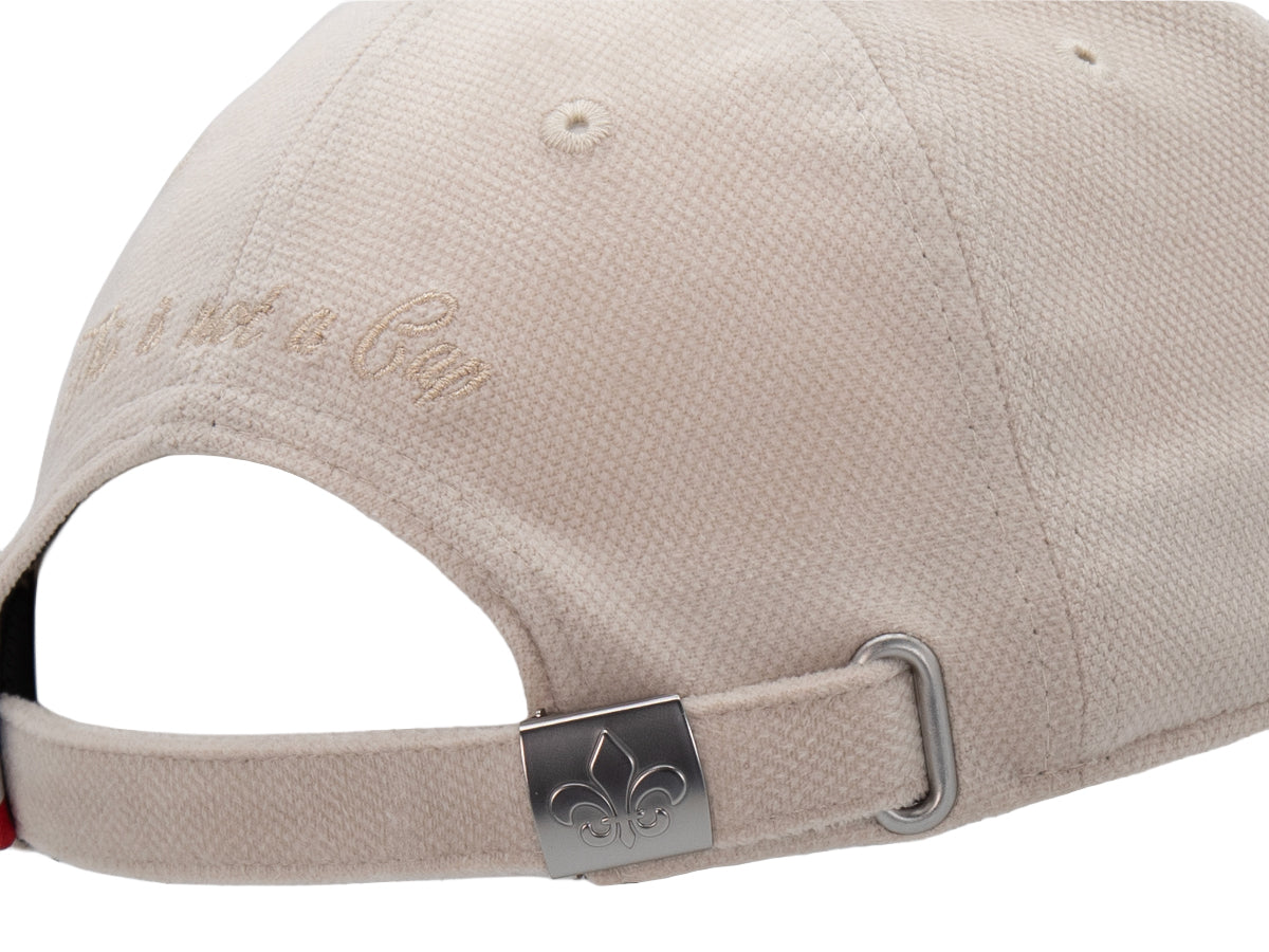 Beige Peach Skin Tone-on-Tone Heritage Cap