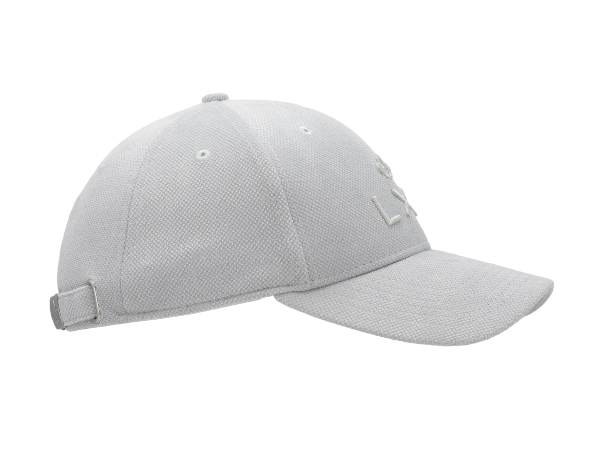 Heritage Tone-on-Tone Peach Skin Cap Grey