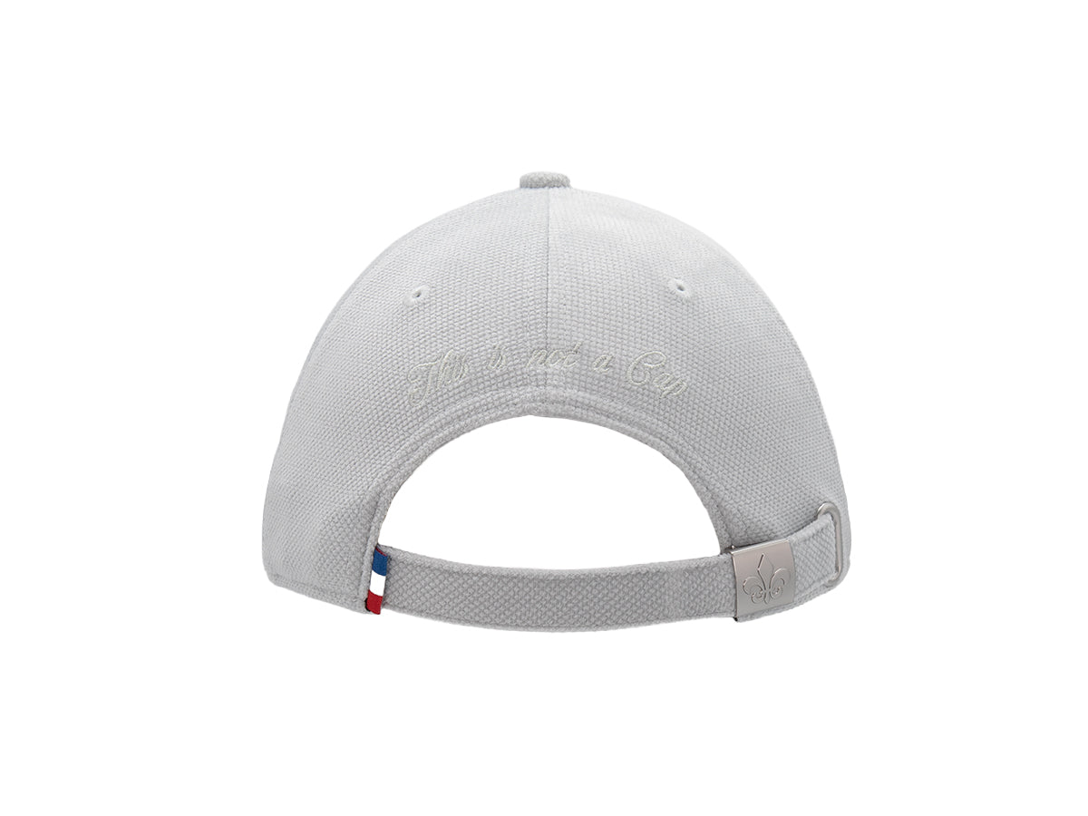 Heritage Tone-on-Tone Peach Skin Cap Grey