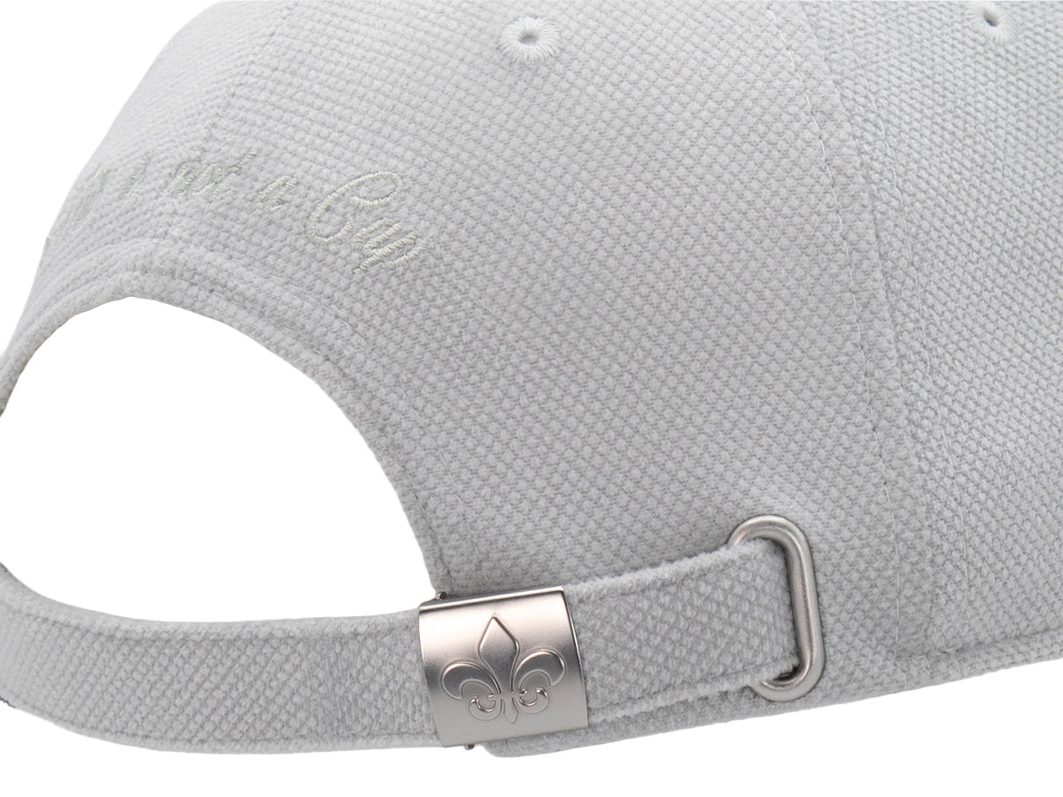 Heritage Tone-on-Tone Peach Skin Cap Grey