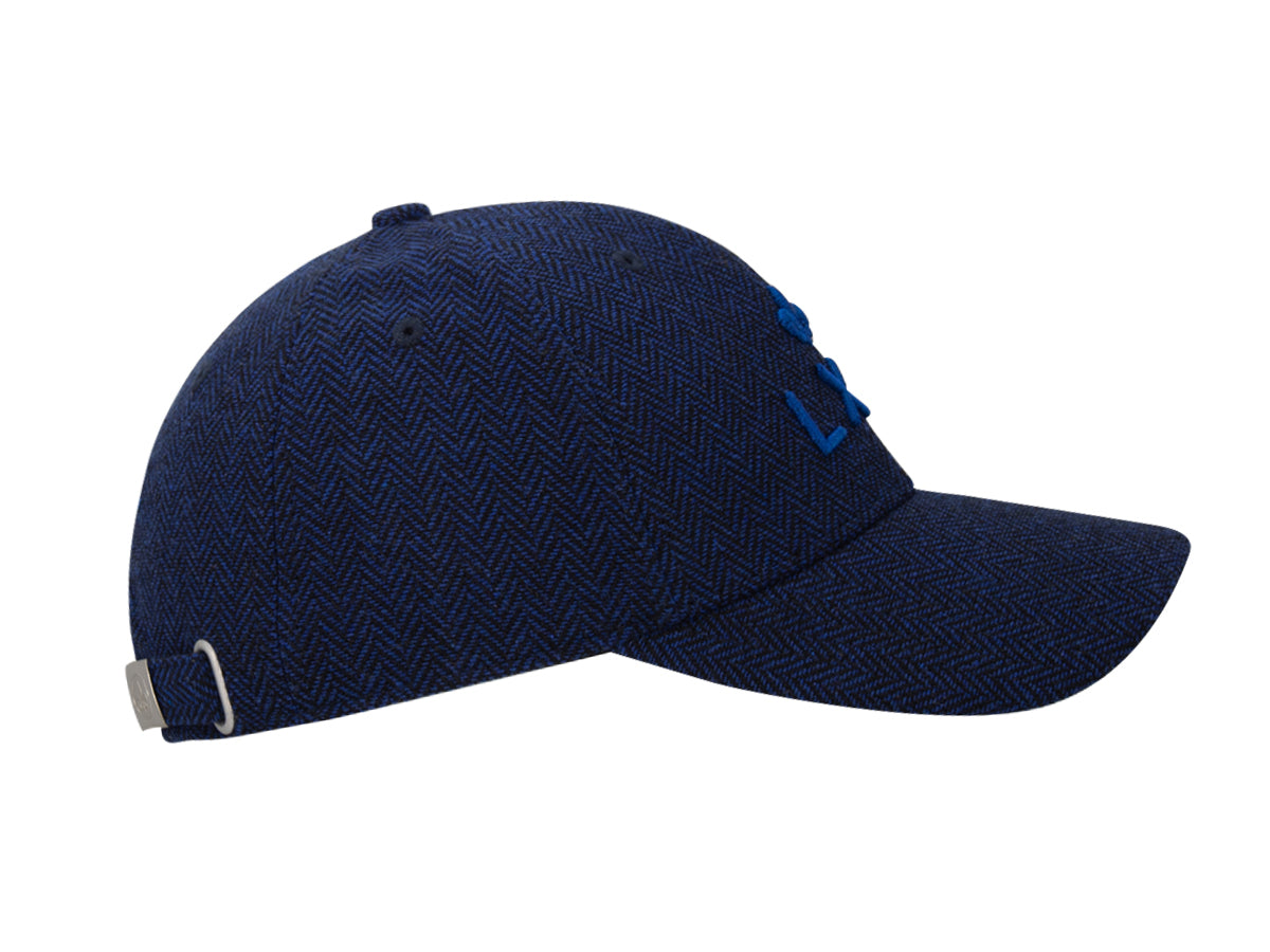 Casquette « Héritage » Ton sur Ton Chevron Bleu