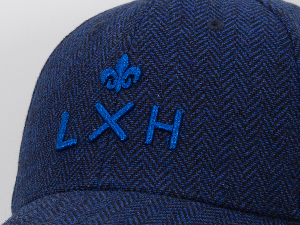 Casquette « Héritage » Ton sur Ton Chevron Bleu