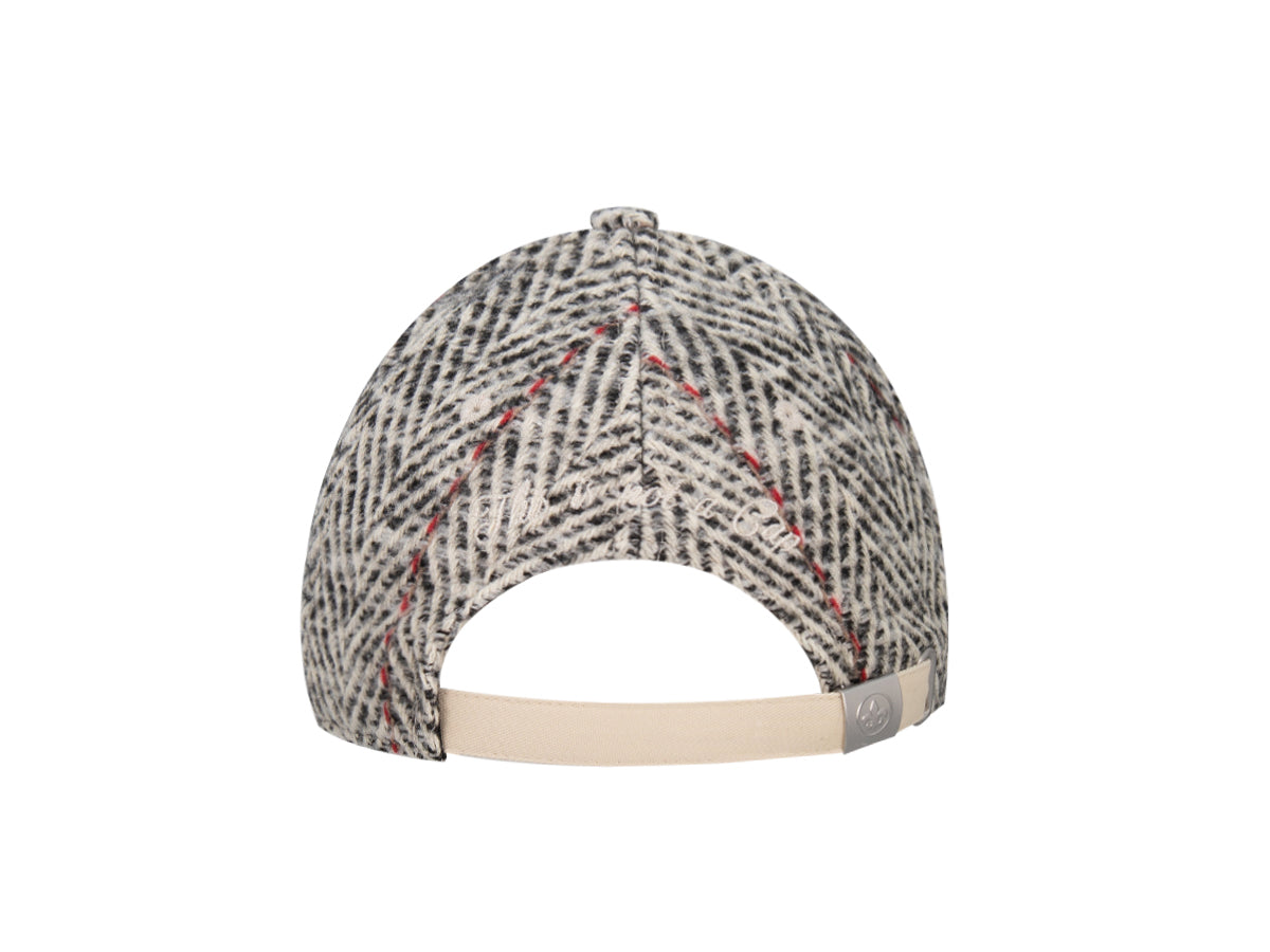 Casquette « Héritage » Ton sur Ton Grand Chevron Blanc